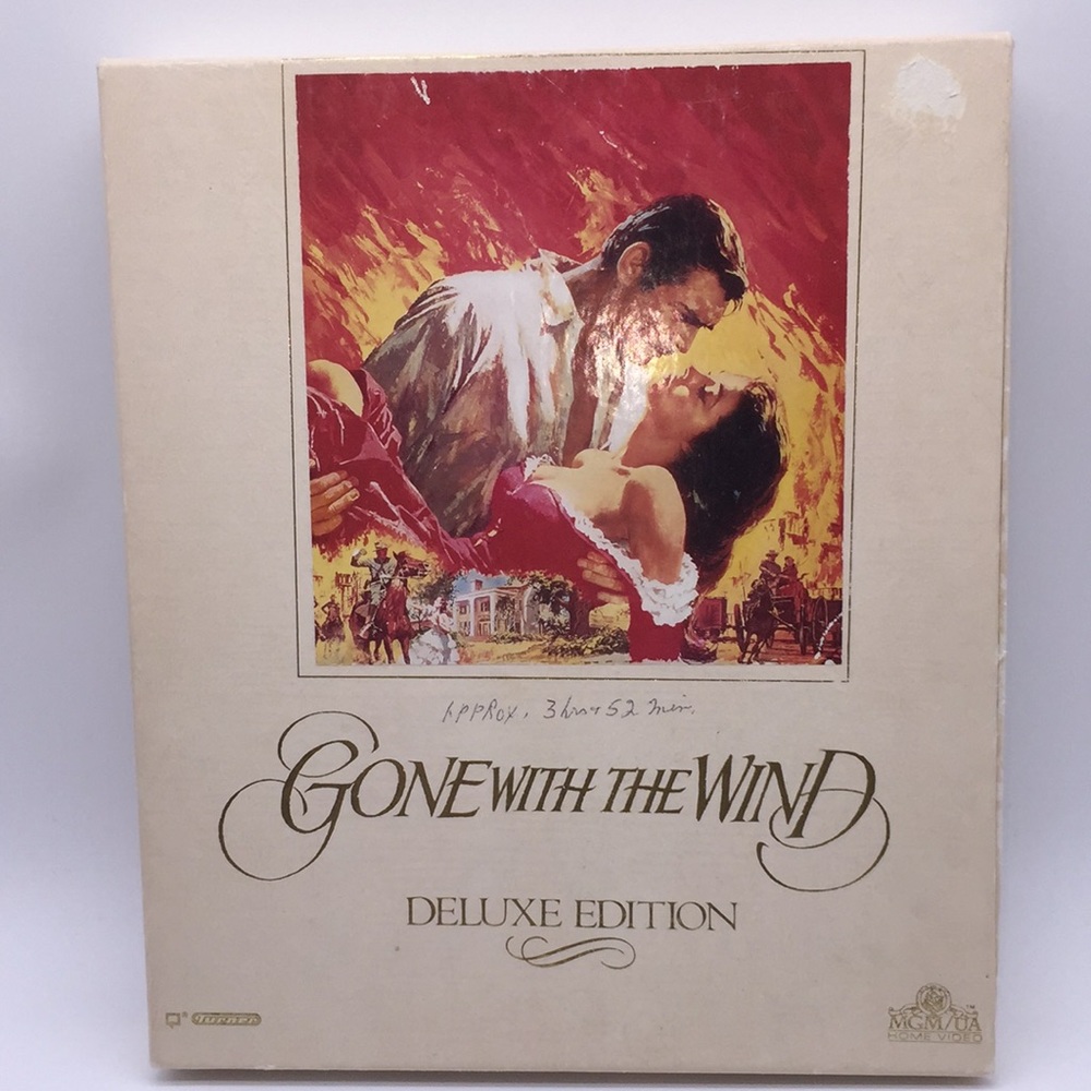 Gone With The Wind Deluxe Edition VHS Boxed Set